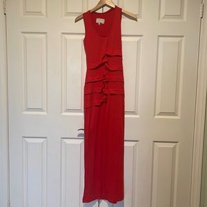 Stretch cotton dress